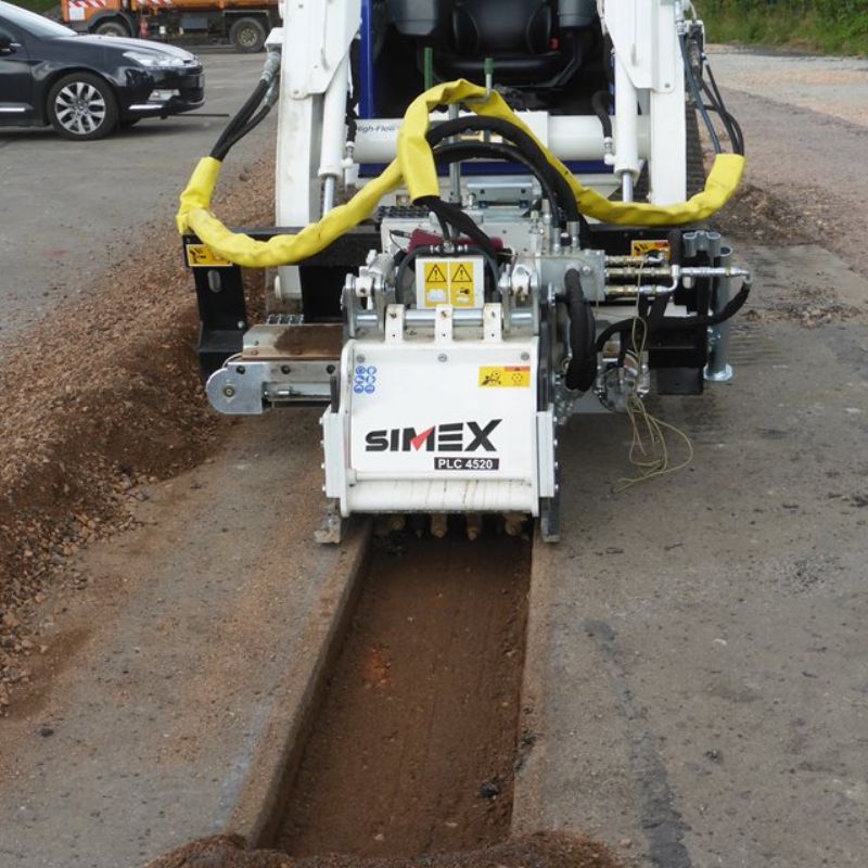 fresatrice stradale Simex PLC  manutenzione cantieri noleggio tecnostrutture
