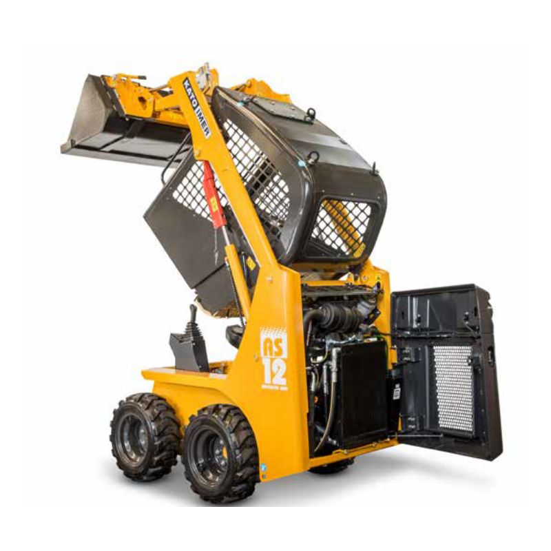 manutenzione funzione float skid loader gommato AS Katoimer noleggio tecnostrutture