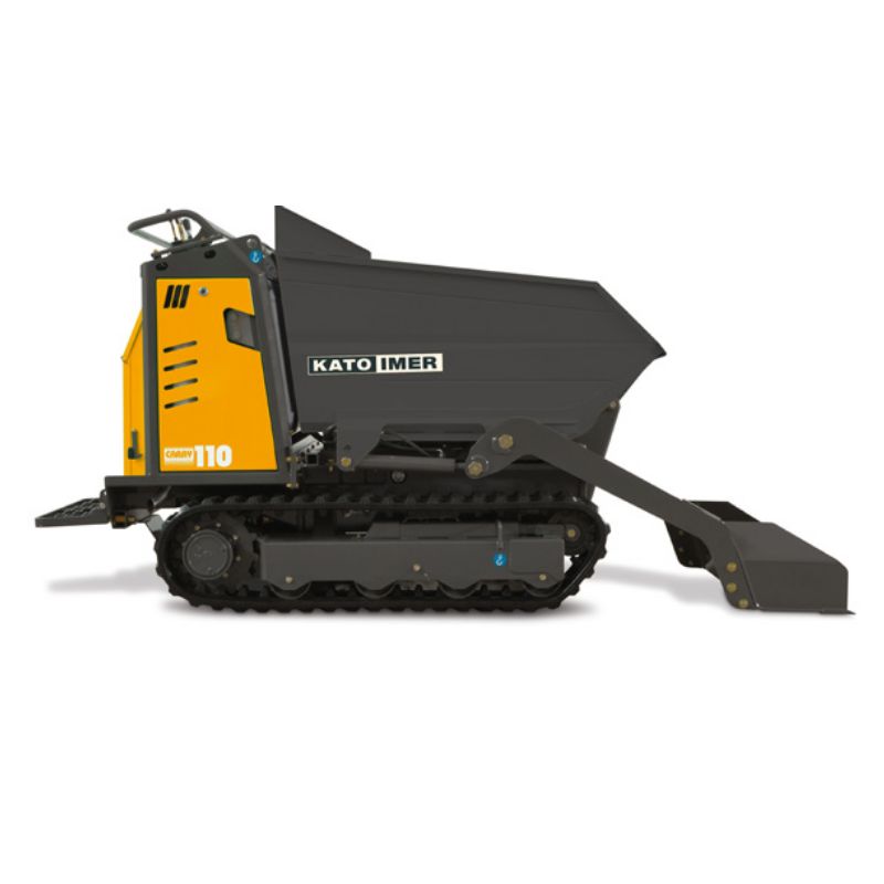 mini dumper kato imer CARRY con accessori macchine tecnostrutture