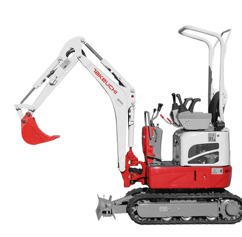 miniescavatore TAKEUCHI TBR  a noleggio e vendita tecnostrutture