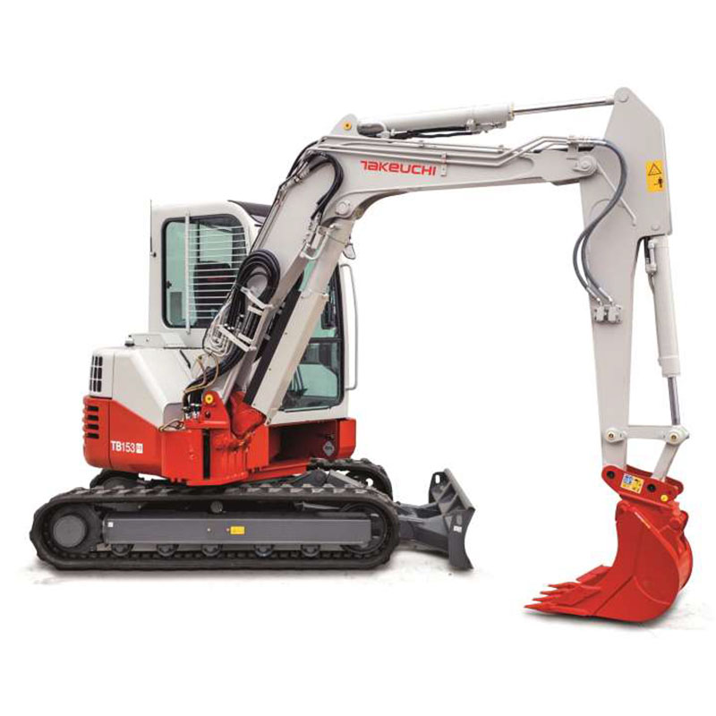 noleggio miniescavatore TAKEUCHI TBFR tecnostrutture