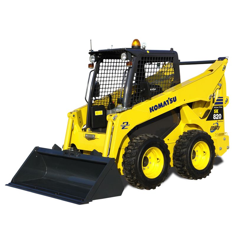 pala compatta komatsu SK  turbo noleggio tecnostrutture