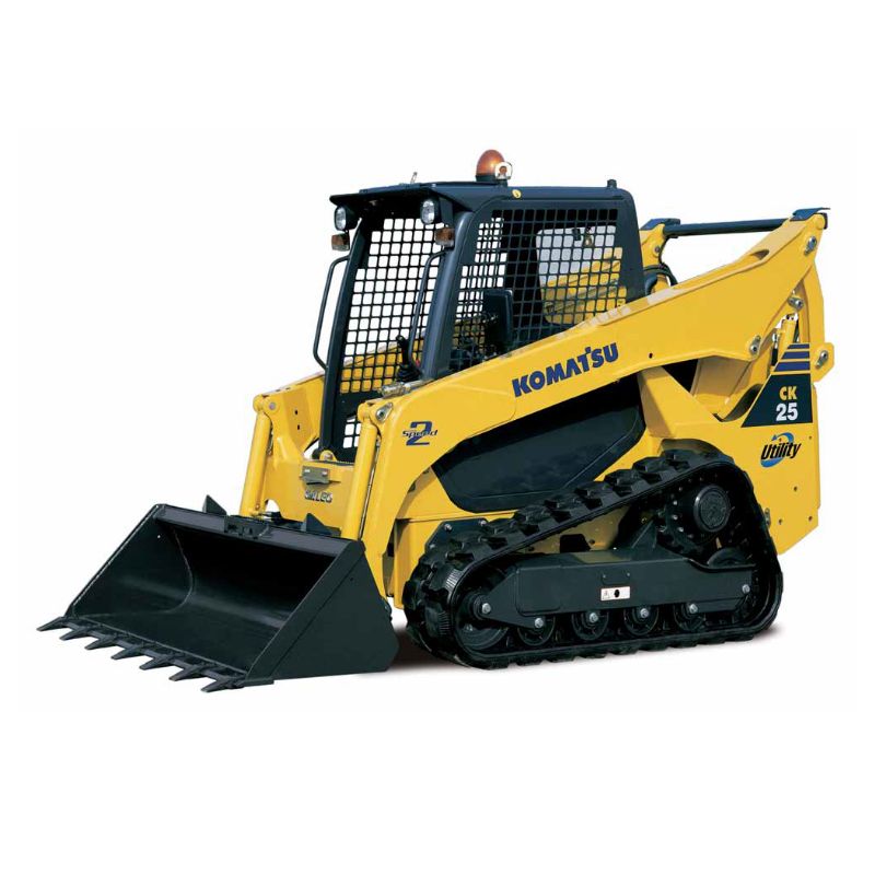 pala compatta minipale con sottocarro cingolato komatsu ck noleggio tecnostrutture