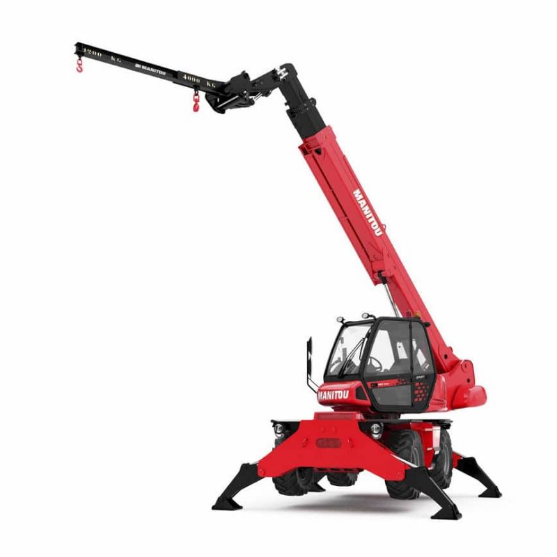 sollevatore telescopico rotativo manitou MRT  PRIVILEGE PLUS tecnostrutture