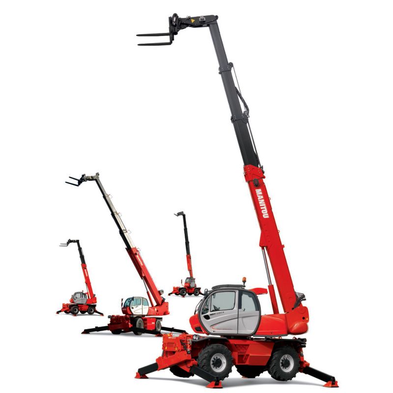 sollevatore telescopico rotativo modelli diversi manitou MRT  PRIVILEGE tecnostrutture