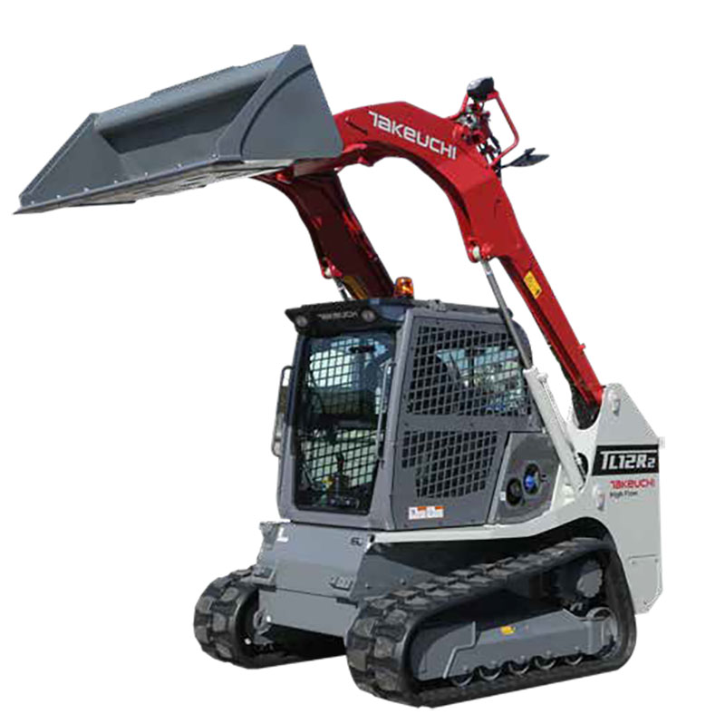 track loader escavatore con apertura centrale TAKEUCHI TLV vendita e noleggio tecnostrutture