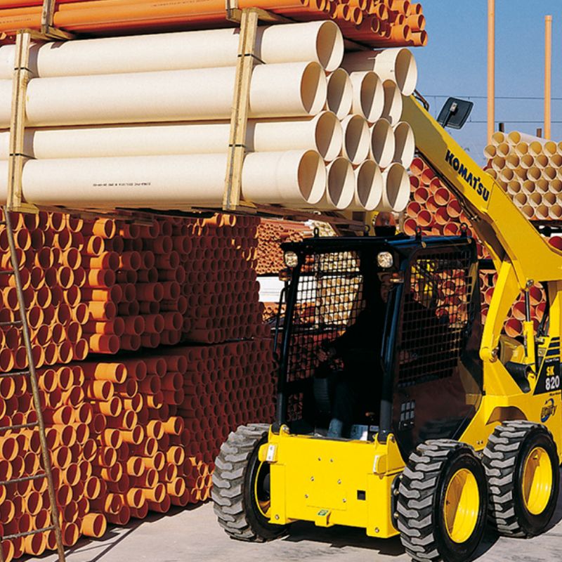 velocita traslazione elevata komatsu SK  turbo noleggio tecnostrutture